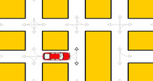 車での迷路ゲーム