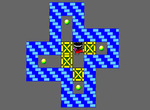 Sokoban-spillet-med-en-ninja